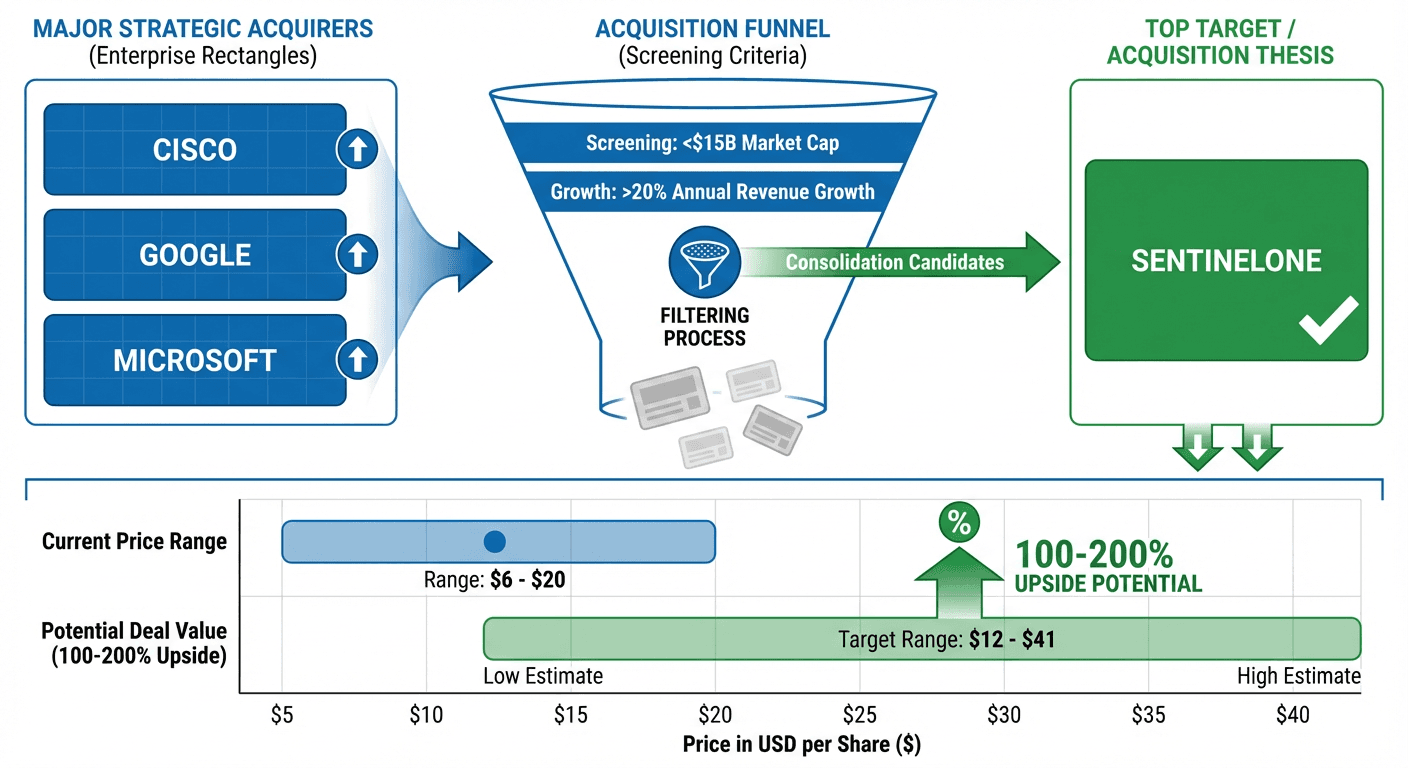 Cybersecurity M&A Target Screening