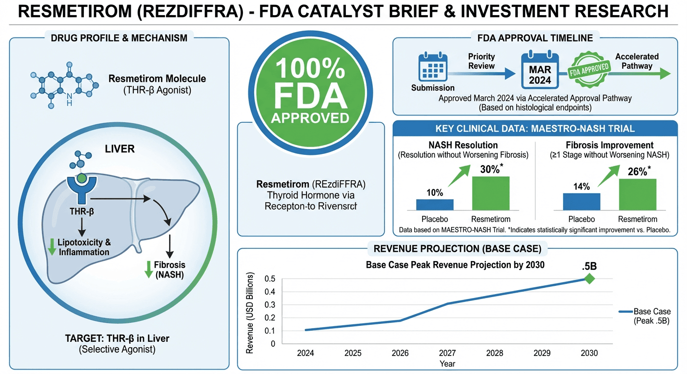 Resmetirom FDA Approval Probability