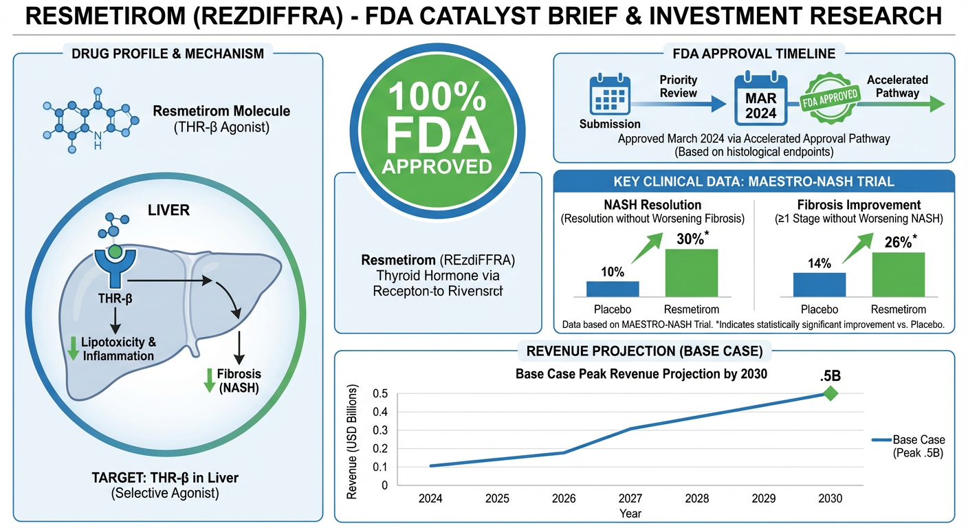 Resmetirom FDA Approval Probability
